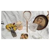 Spin Top, Ceramic Rabit Rabbit Coin Bank, Candy Dish