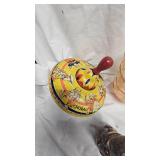 Spin Top, Ceramic Rabit Rabbit Coin Bank, Candy Dish