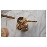 Spin Top, Ceramic Rabit Rabbit Coin Bank, Candy Dish