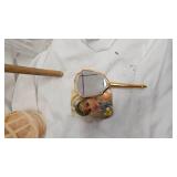 Spin Top, Ceramic Rabit Rabbit Coin Bank, Candy Dish