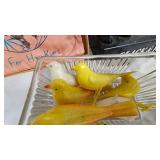 Scotty Black and White Whiskey Holder, Scotty Dog, Snow Globe