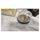 Scotty Black and White Whiskey Holder, Scotty Dog, Snow Globe