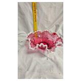 Ruffled Fenton Bowl