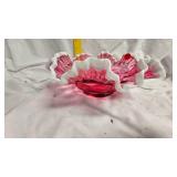 Ruffled Fenton Bowl