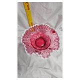 Ruffled Fenton Bowl