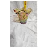 Hand Painted Fenton Vase