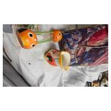 Pumpkin Timer, Scotty Planters, Decorative box, Paperweight, Assorted Greeting Cards Vintage