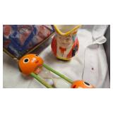 Pumpkin Timer, Scotty Planters, Decorative box, Paperweight, Assorted Greeting Cards Vintage