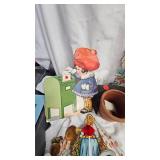 Pumpkin Timer, Scotty Planters, Decorative box, Paperweight, Assorted Greeting Cards Vintage