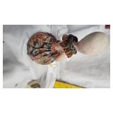 Cow Figure, Rooster, Woman Pin Cushion