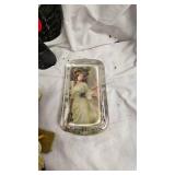 Cow Figure, Rooster, Woman Pin Cushion