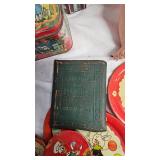 Mini Historical Books, Doll Furniture, additional metal tea set pieces