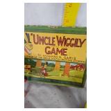 Uncle Wiggly Game, Toy Wicker Set, Spin Top