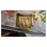 Uncle Wiggly Game, Toy Wicker Set, Spin Top