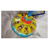 Uncle Wiggly Game, Toy Wicker Set, Spin Top