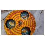 Top, Horseshoe Toss Game, Rubber Train/Conductor Toy
