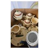 Two Tea Sets as Shown, Various Pieces