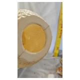 Ceramic Village Pieces and Molded Snowman