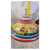 Spin Top, Tin Elephant Tray, POP from Rice Krispies Doll