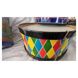 Two Toy Drums and ABC Train