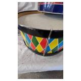 Two Toy Drums and ABC Train