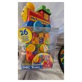 Two Toy Drums and ABC Train