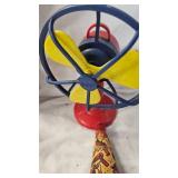 Ferris Wheel Toy, Toy Horns and Tea Set Pieces