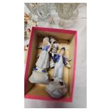 Scotty Dog, Christmas Village House and Candle Holders