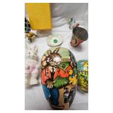 Easter Lot with Fabrage Style Egg