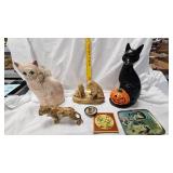 Cat, Jaguar, Statues