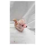 Large Shooter Marbles along with Frog Figures and Poodle Wind Up Toy