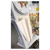 Tin Milk Cart, Tin Box, Plates, Dept 56 Village Building