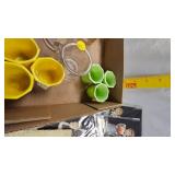 Akro Gate Art Deco Miniature Glasses and other Miniatures/McLaughlin Paper Dolls