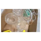 Akro Gate Art Deco Miniature Glasses and other Miniatures/McLaughlin Paper Dolls