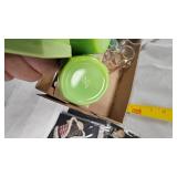 Akro Gate Art Deco Miniature Glasses and other Miniatures/McLaughlin Paper Dolls