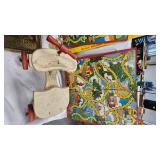 Topiary Fruit Tree, Tray, Gameboard, Wood Toy Ride On