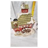 Snow Village Granary and Factory