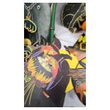 Vintage Halloween Decorations and Toy
