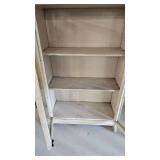 Toy Dresser/Cabinet with One Drawer and Glass Doors