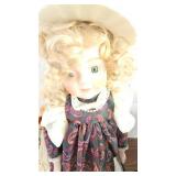 Strawberry Shortcake Poster/Stickers, Porcelain Dolls and Doll Stands