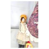 Strawberry Shortcake Poster/Stickers, Porcelain Dolls and Doll Stands