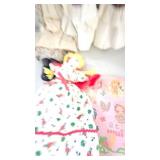 Strawberry Shortcake Poster/Stickers, Porcelain Dolls and Doll Stands