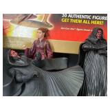 Over 20" Millenium Falcon & Other Star Wars Collectible Toy Set