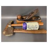 Vintage Woodworking Hand Tools Set - Keen Kutter Hatchets & Plane