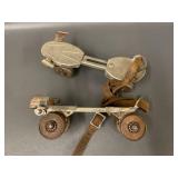 Vintage Saranac Winchester Ice and Roller Skates Sets