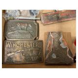 Vintage Winchester Belt Buckles, Memorabilia & Accessories Lot