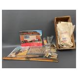 Winchester Advertising Shot Bags & Vintage Farm Packet Lot