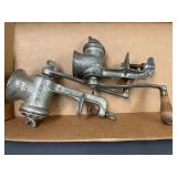 Vintage Winchester Meat Grinder Lot W12 W11