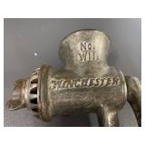 Vintage Winchester Meat Grinder Lot W12 W11