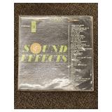 Vintage Sound Effects Vinyl Records Collection